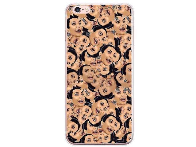 Etui Case Silikon iPhone 6/6s Kim Kardashian West