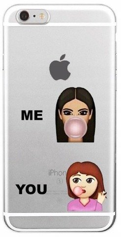 Etui Case Silikon iPhone 6 6s PLUS Kim Kardashian