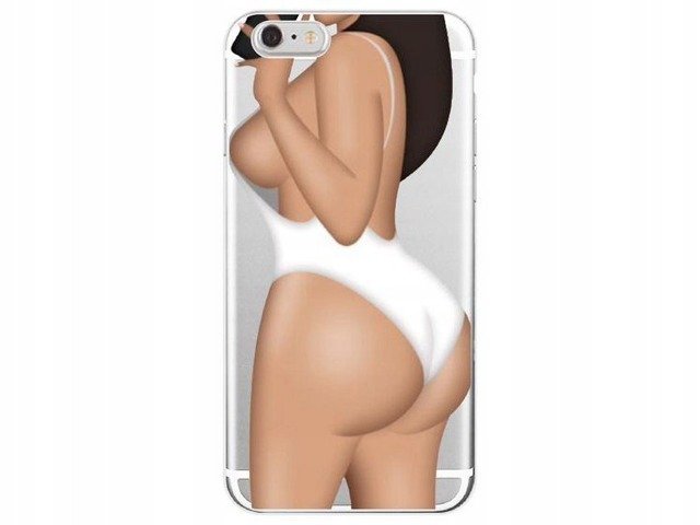 Etui Case Silikon iPhone 7 8 PLUS Kim Kardashian