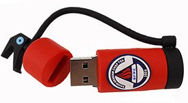 PENDRIVE USB SZYBKI FLASH DRIVE ULTRA PAMIĘĆ ZAWIESZKA PREZENT GAŚNICA 16GB